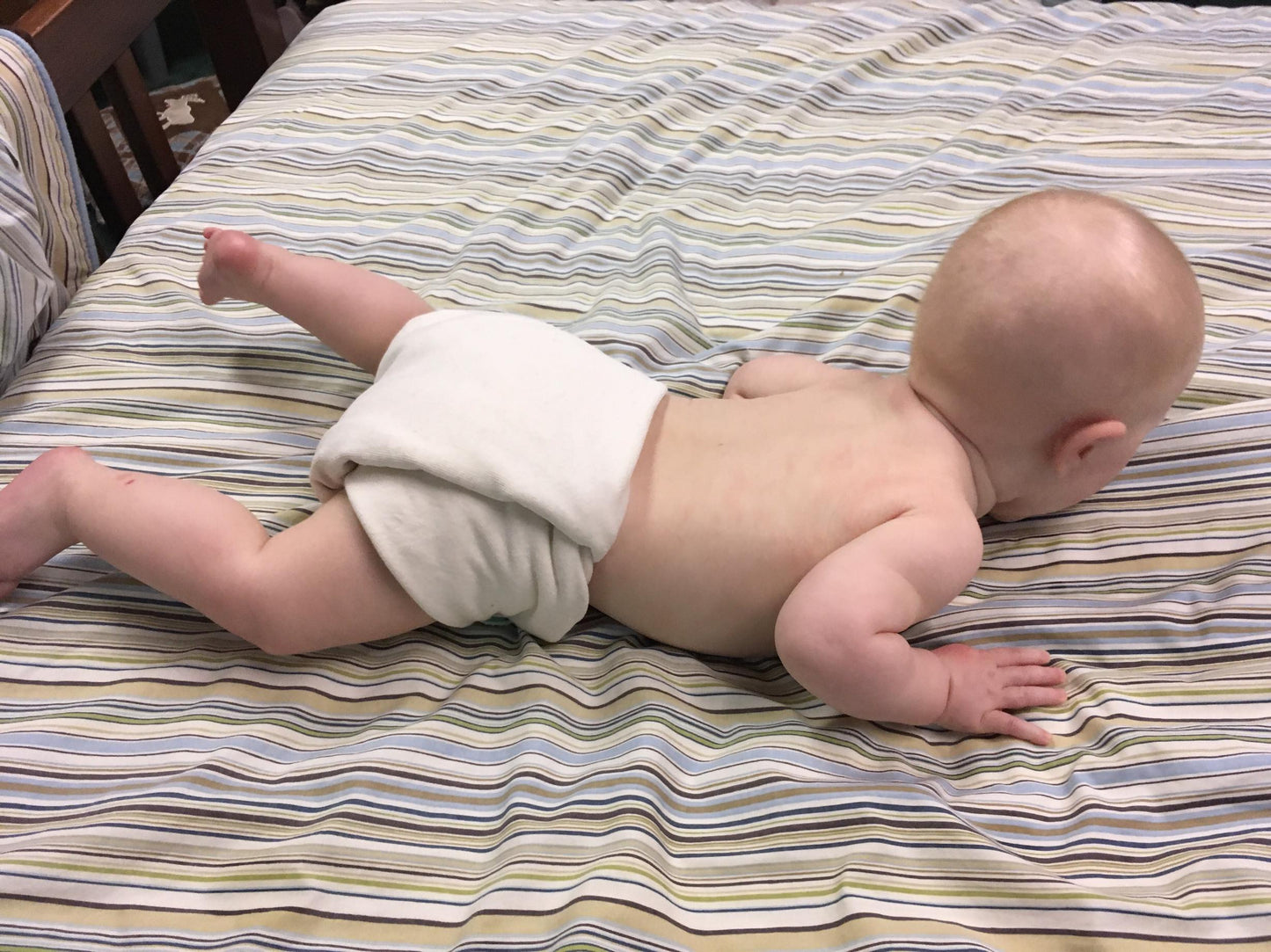 Peppermint Twist flats by Fruit of the Womb Diapers, product view 6