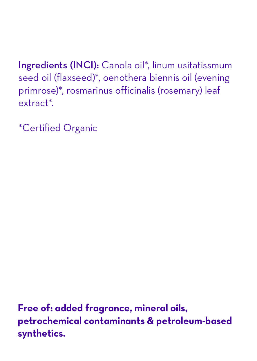 (No Fragrance) Super Sensitive™ Certified Organic Body Oil by California Baby, product view 2