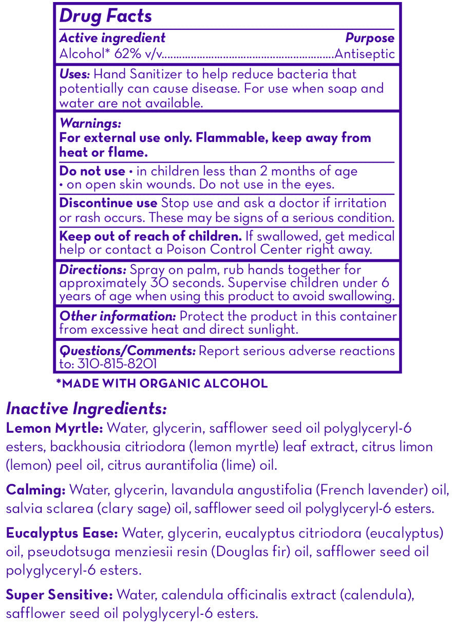 Hand Sanitizers by California Baby, product view 11