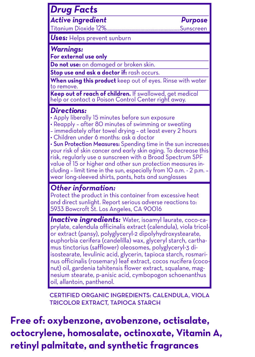 Everyday/Year-Round™ Broad Spectrum SPF 30+ Sunscreen by California Baby, product view 6