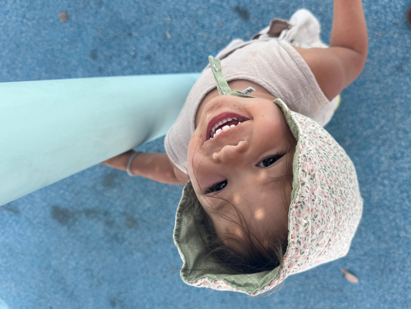 Bonnet in Spring Garden by UB2 | Urban Baby Bonnets, product view 4