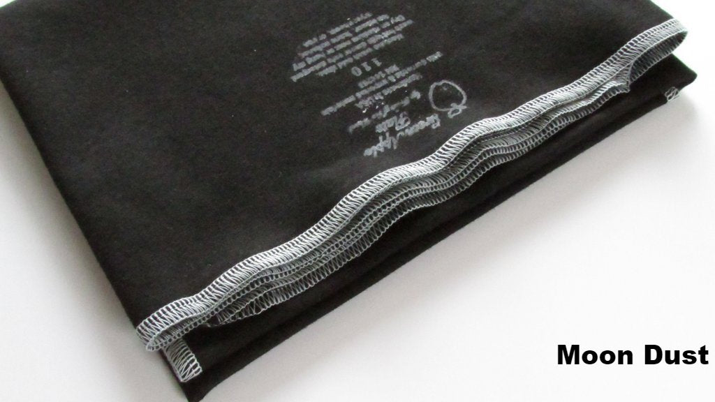 Stretchy flat cloth diapers in Black by Fruit of the Womb Diapers, product view 17