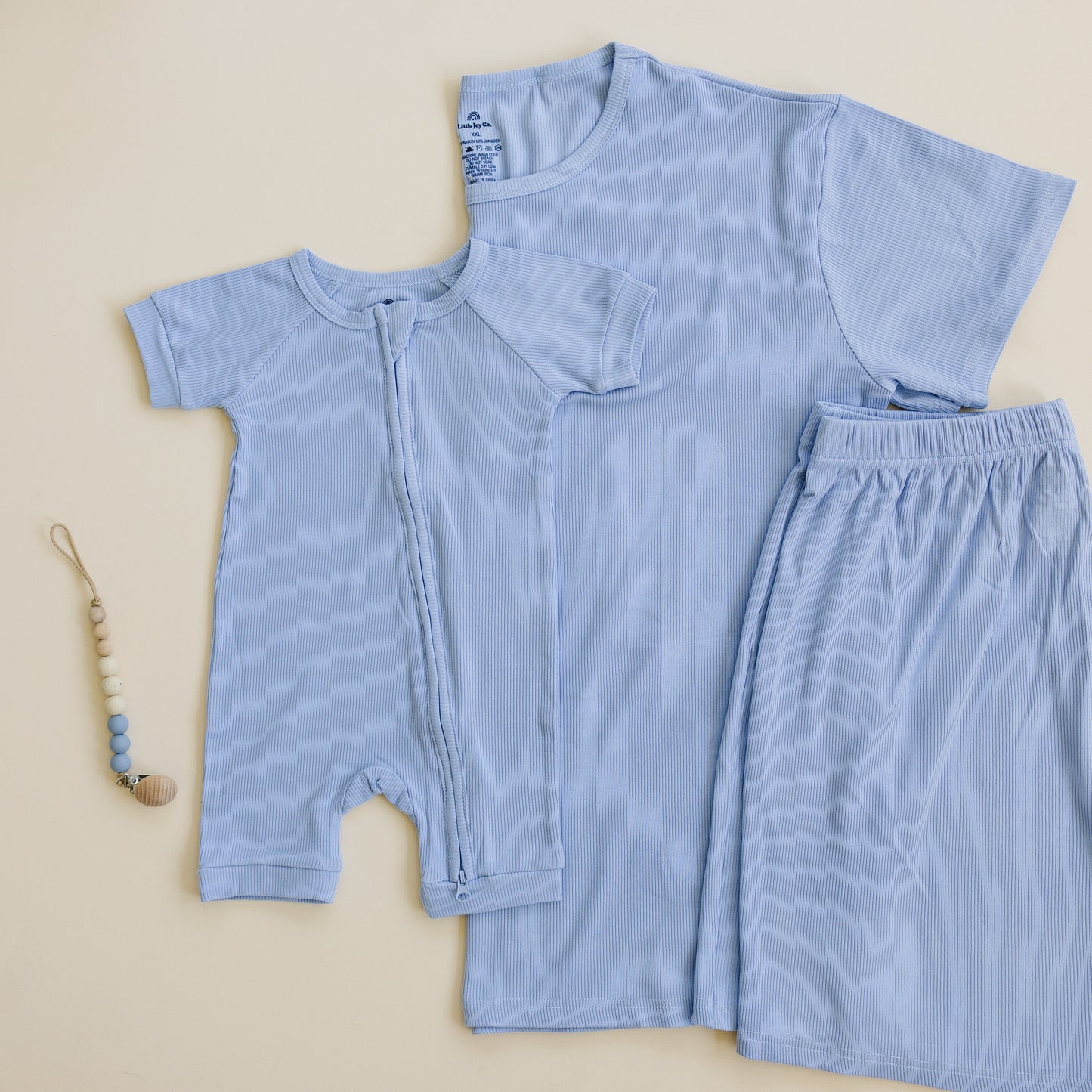 Women's Ribbed Bamboo Pajama Top & Bottoms - sold as separates by Little Joy Co., product view 16