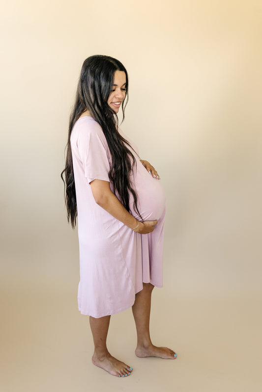 Bamboo Labor & Delivery Gown by Little Joy Co., product view 2
