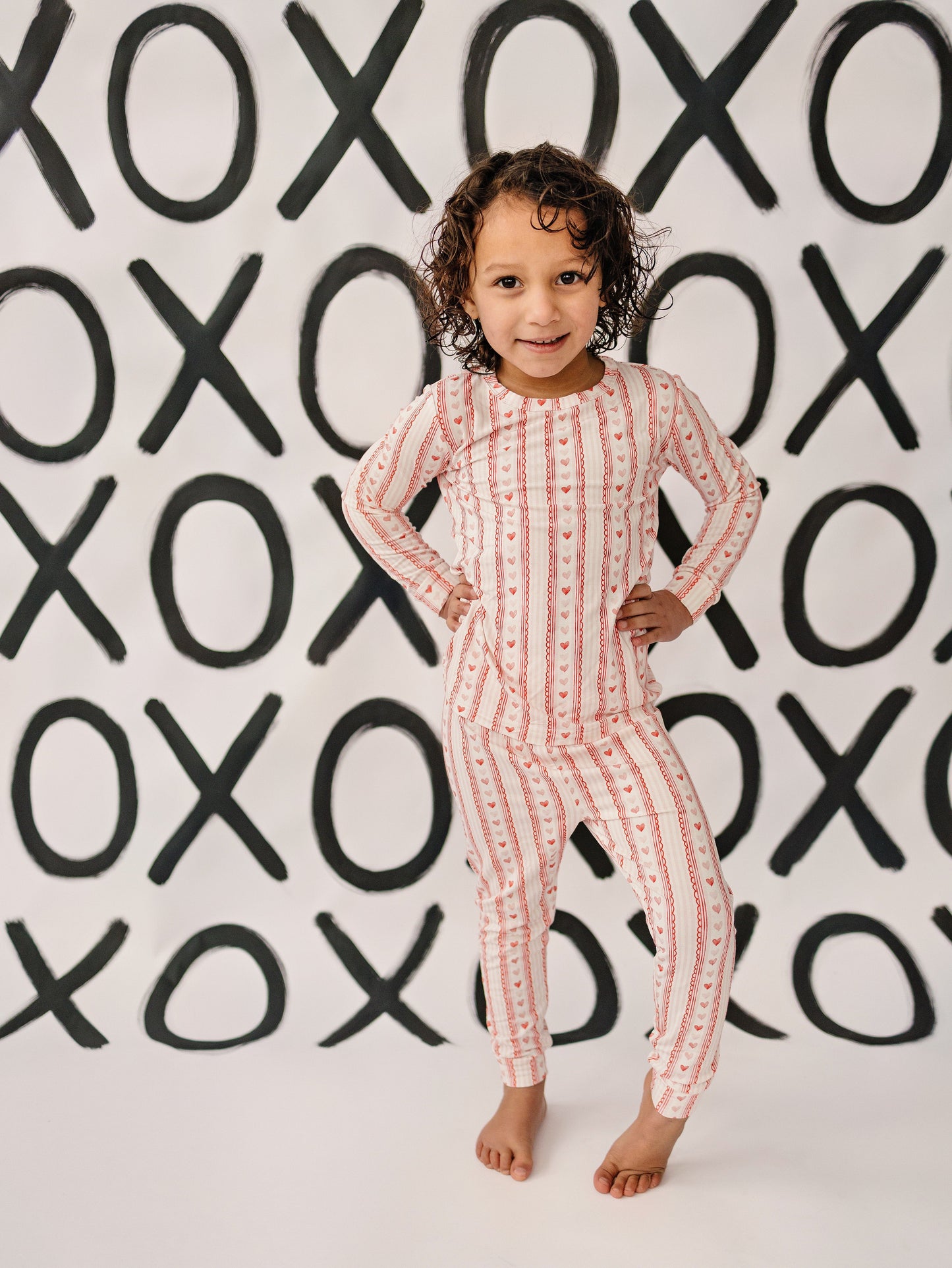 Laced with Love 2pc Bamboo Pajamas by Little Joy Co., product view 7