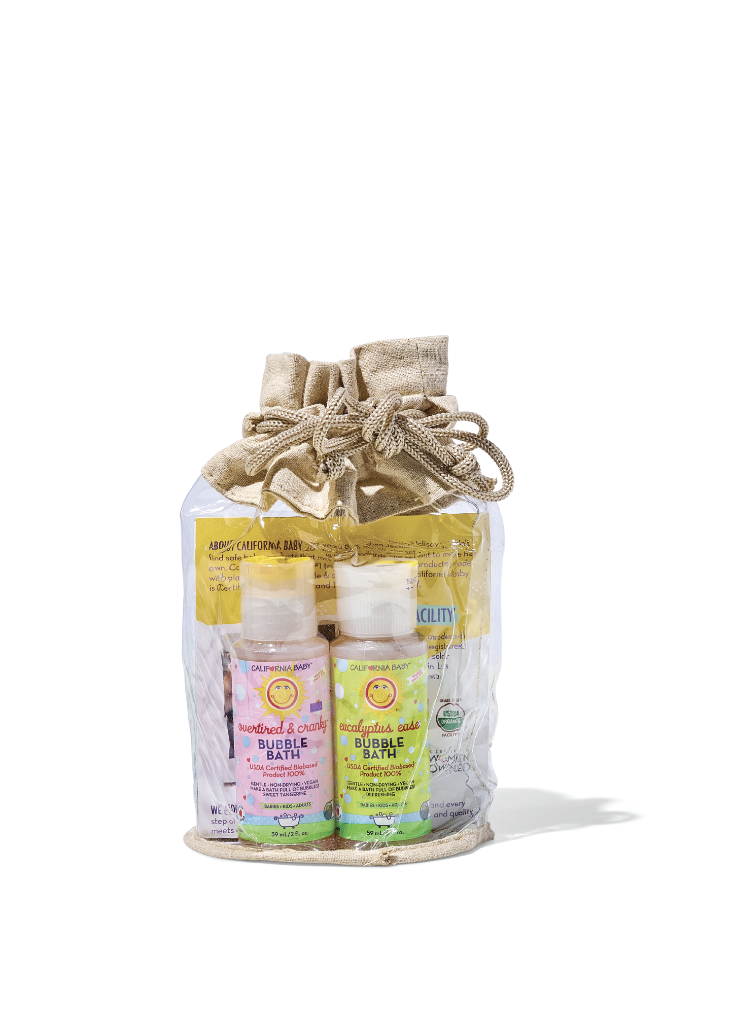 Bubble Bath Scent Sampler by California Baby, product view 3