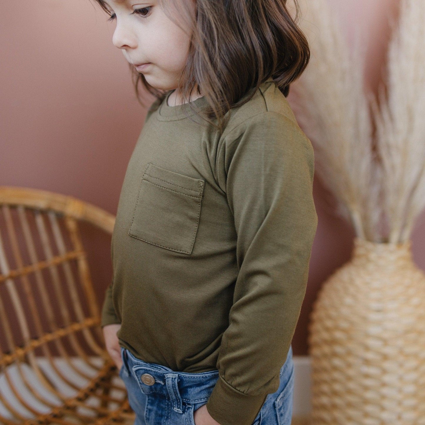 Bamboo Pocket Tee - more colors by Little Joy Co., product view 10