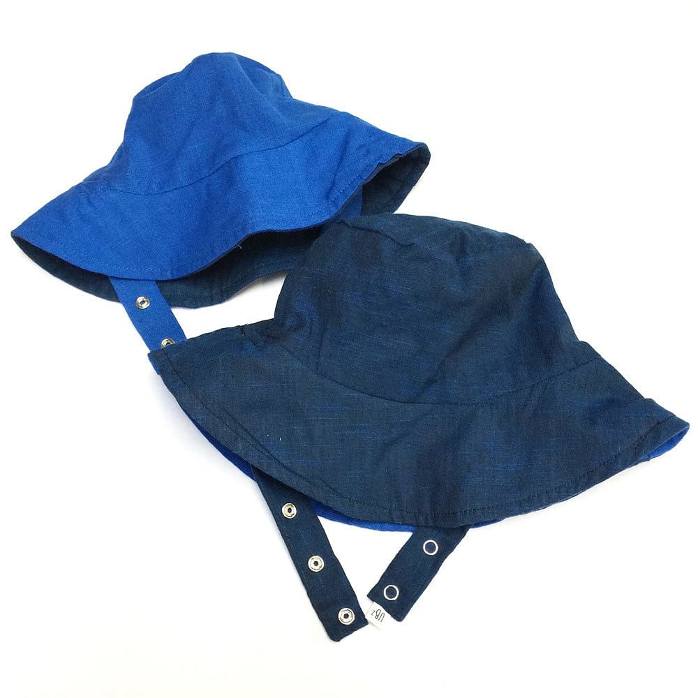 bucket hat in right as rain blue by UB2 | Urban Baby Bonnets