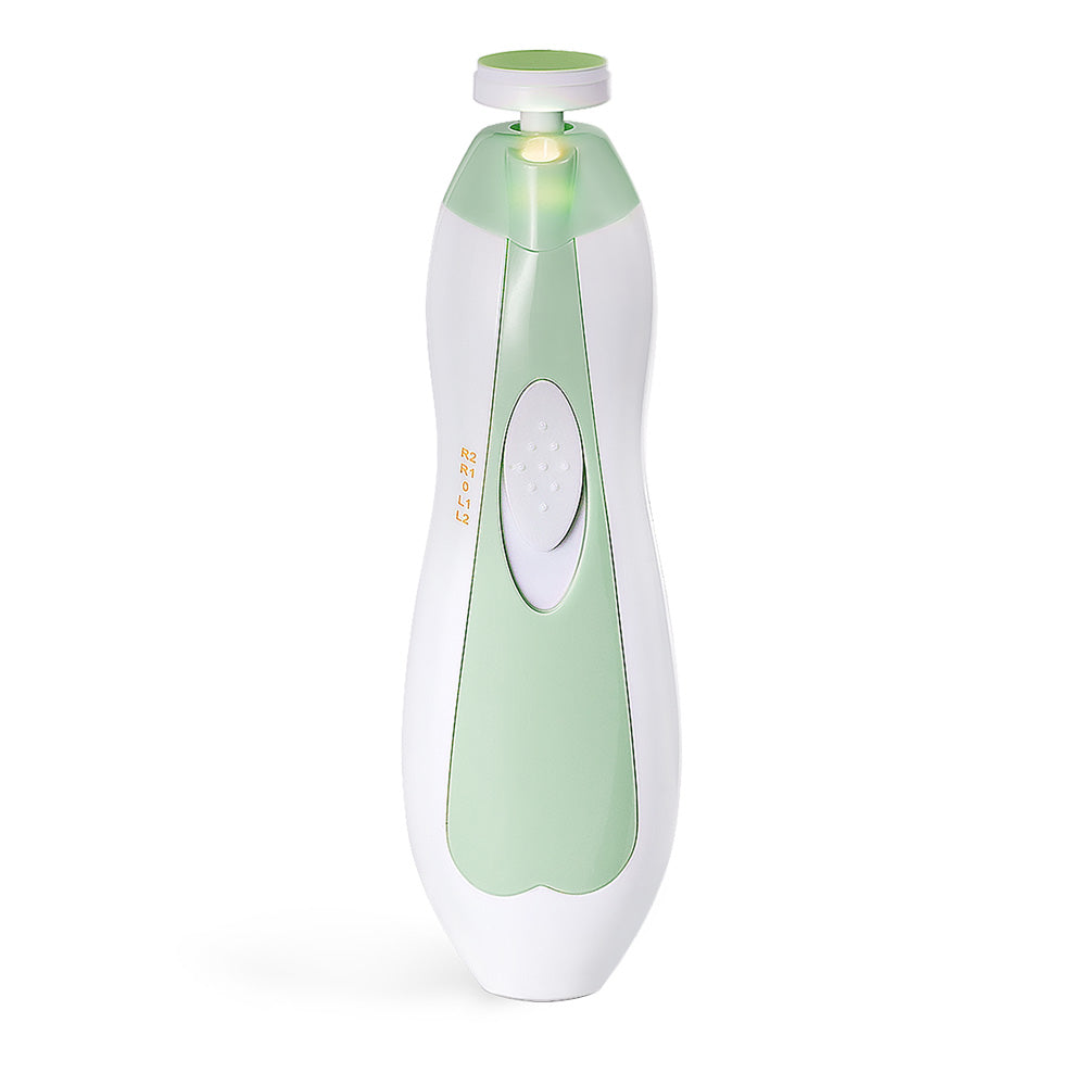Haakaa Electric Baby Nail Care Set – Meadow, 6 Attachments