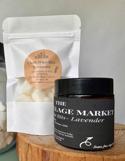 Cloth Wipe Bits by The Good Village Cloth Co., product view 11