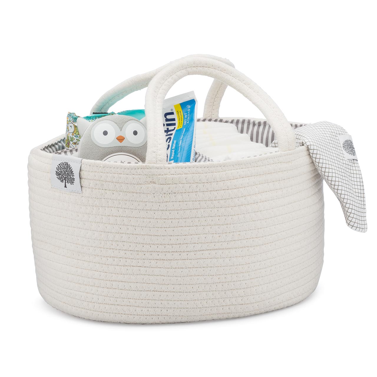 Rope Diaper Caddy by Parker Baby Co., product view 9