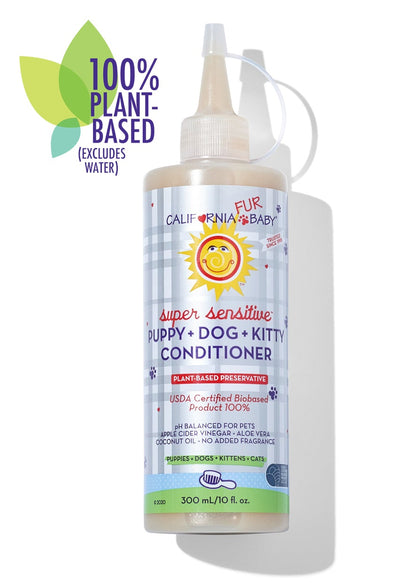 (No Fragrance) Super Sensitive™ Puppy + Dog + Kitty Conditioner by California Baby