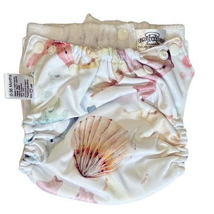 All-in-Two Diaper Cover and Belt (Printed PUL) by Flappy-Nappies, product view 24