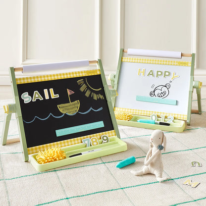 Tiny Land 3-in-1 Magnetic Tabletop Easel for Kids, Ages 3+
