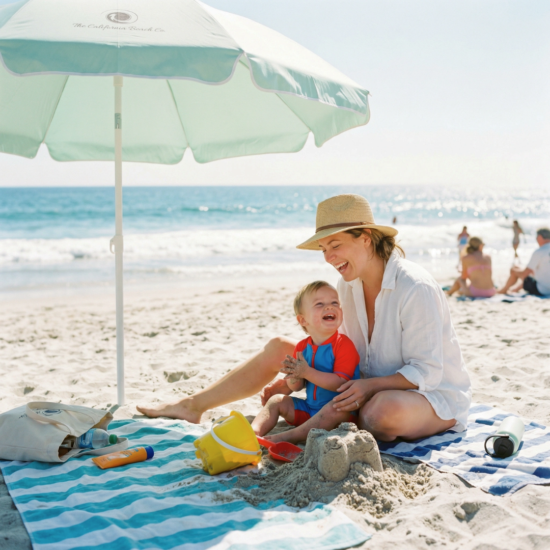 The Coastline Beach Towel by The California Beach…, product view 9