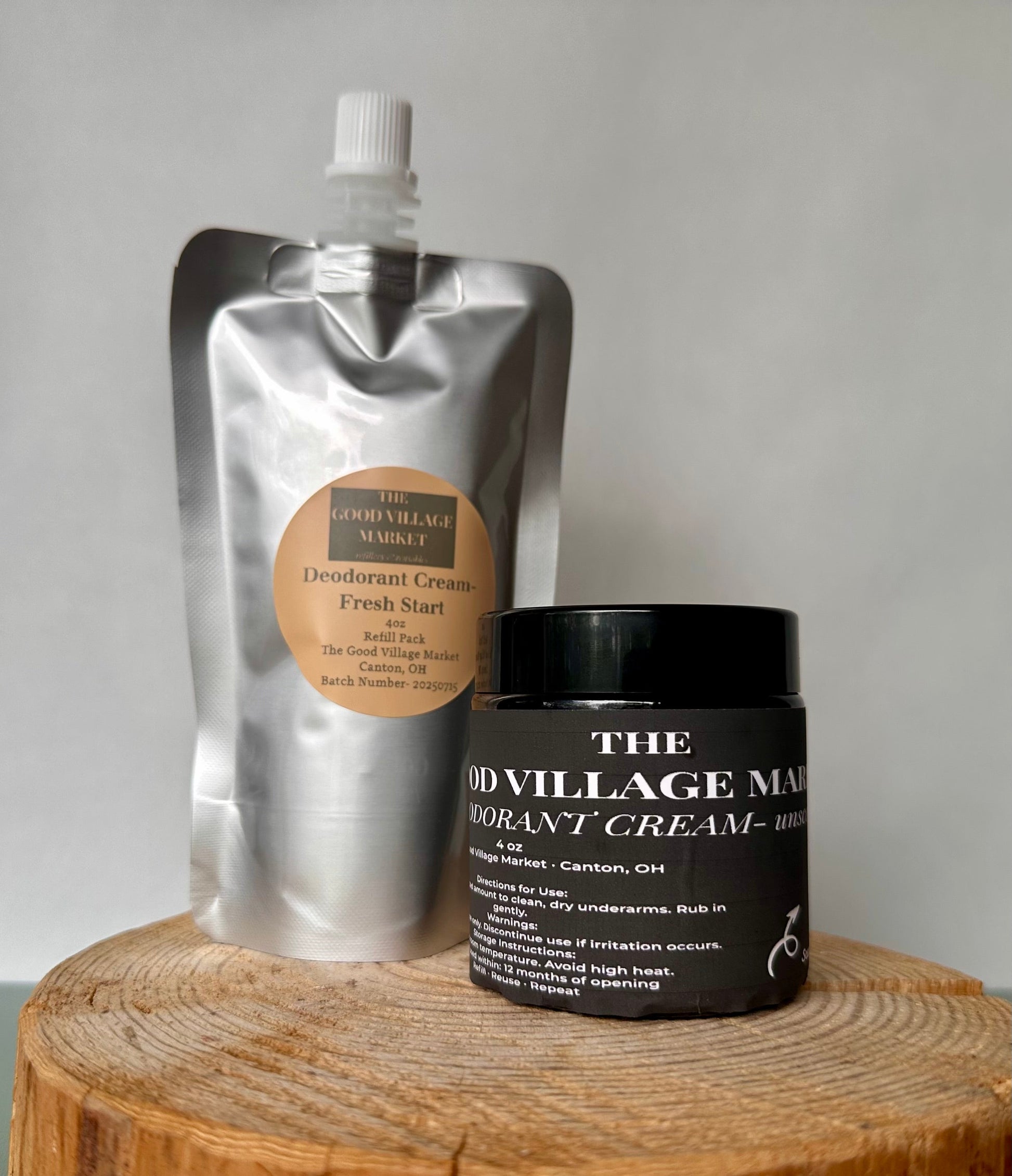 Deodorant Cream by The Good Village Cloth Co.