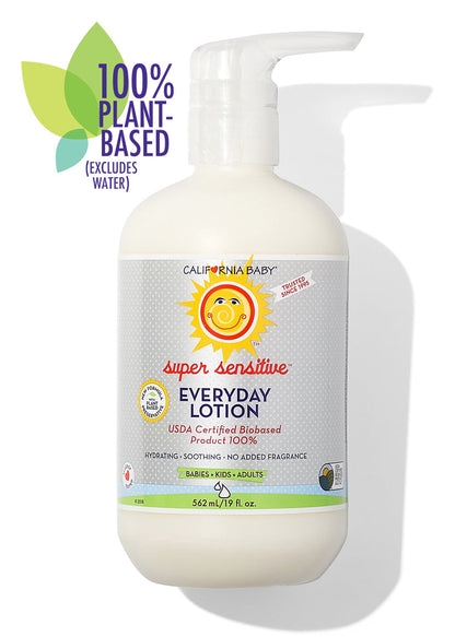 (No Fragrance) Super Sensitive™ Everyday Lotion by California Baby, product view 2