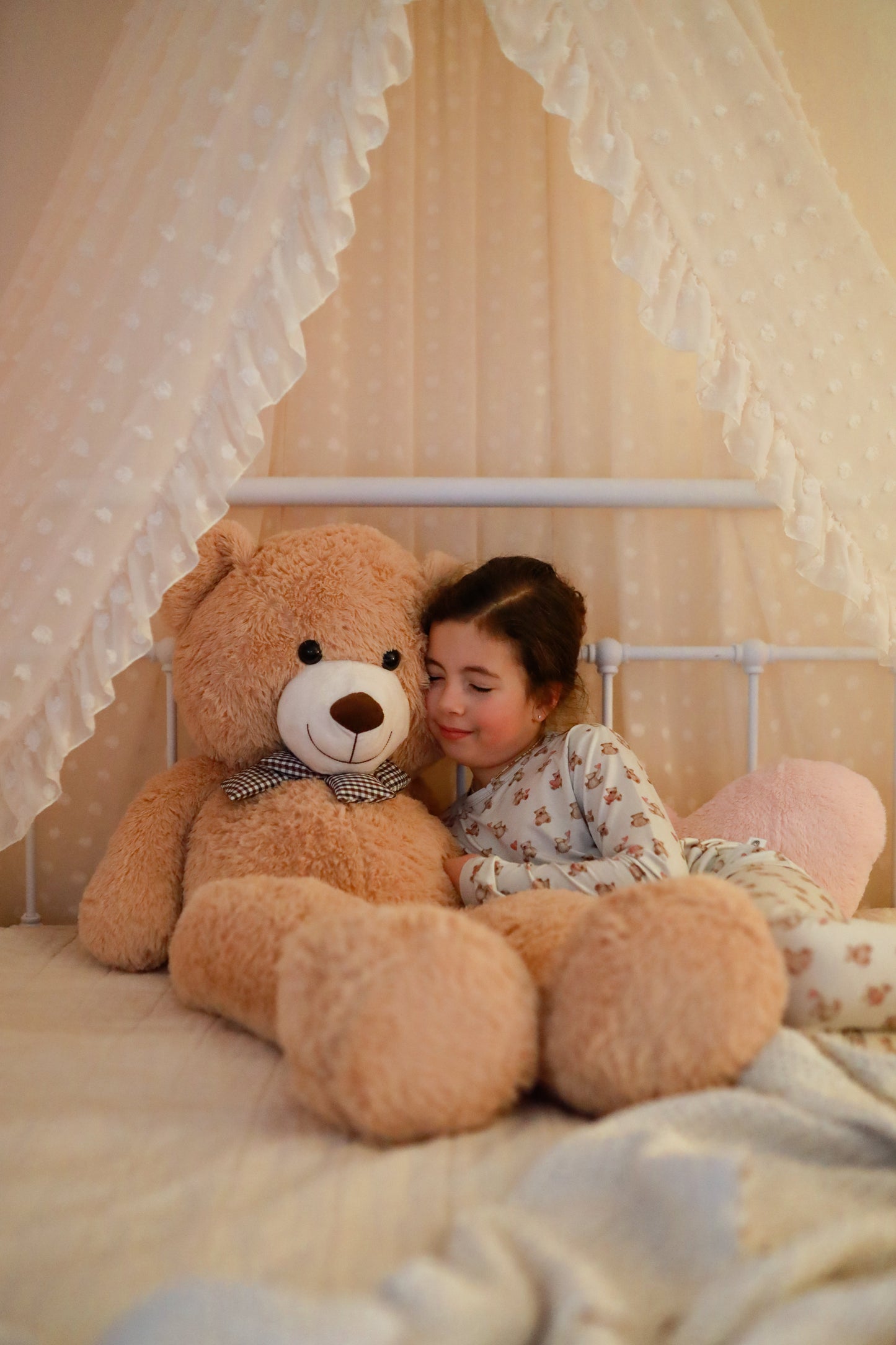Valentines Teddy Bear 2pc Bamboo Pajamas by Little Joy Co., product view 14