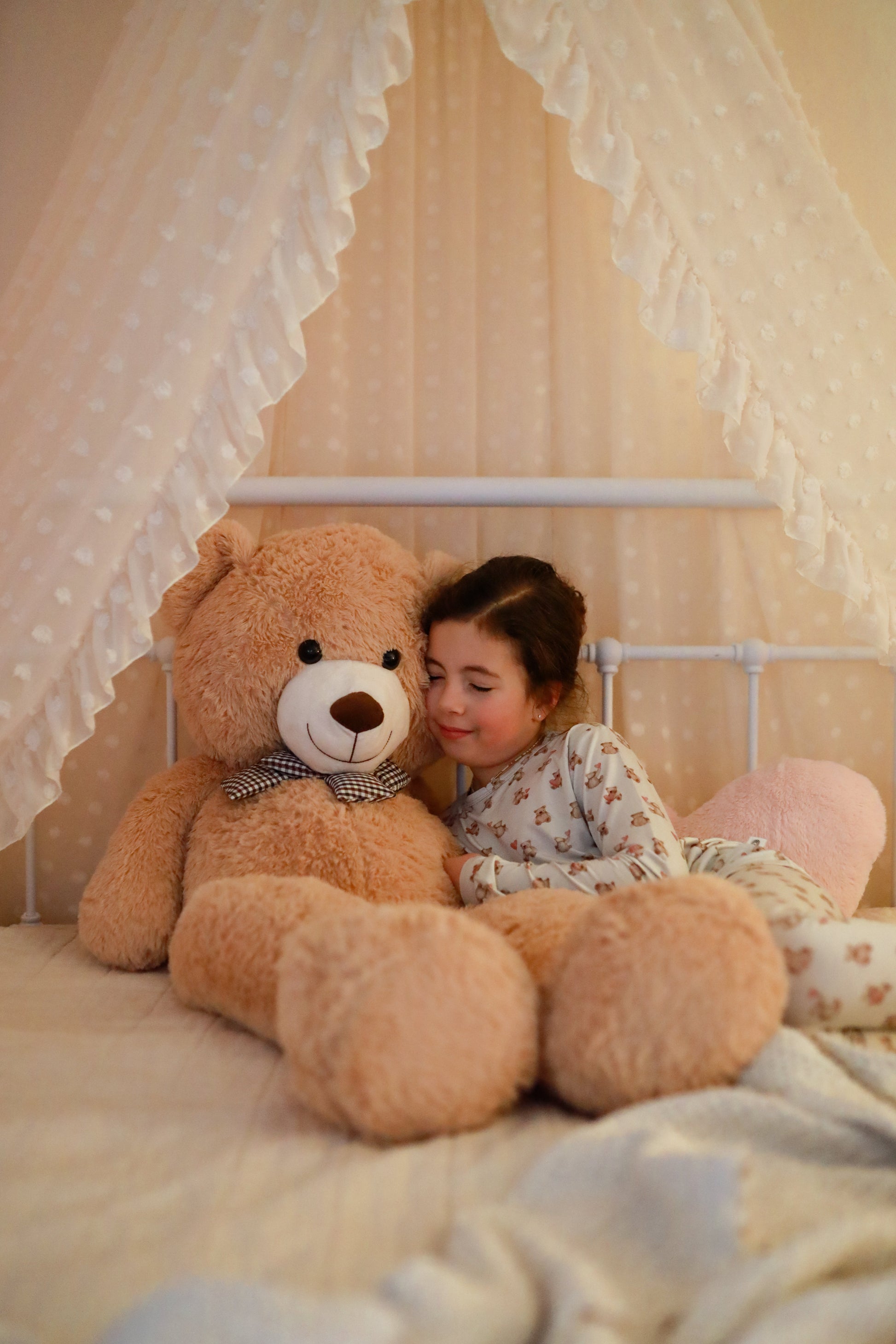 Valentines Teddy Bear 2pc Bamboo Pajamas by Little Joy Co., product view 14