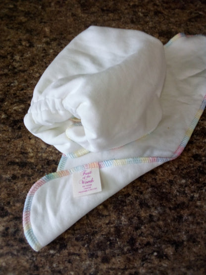 Black Flex-Fit Winged Perfect fit Preflat (WPFP) by Fruit of the Womb Diapers, product view 9