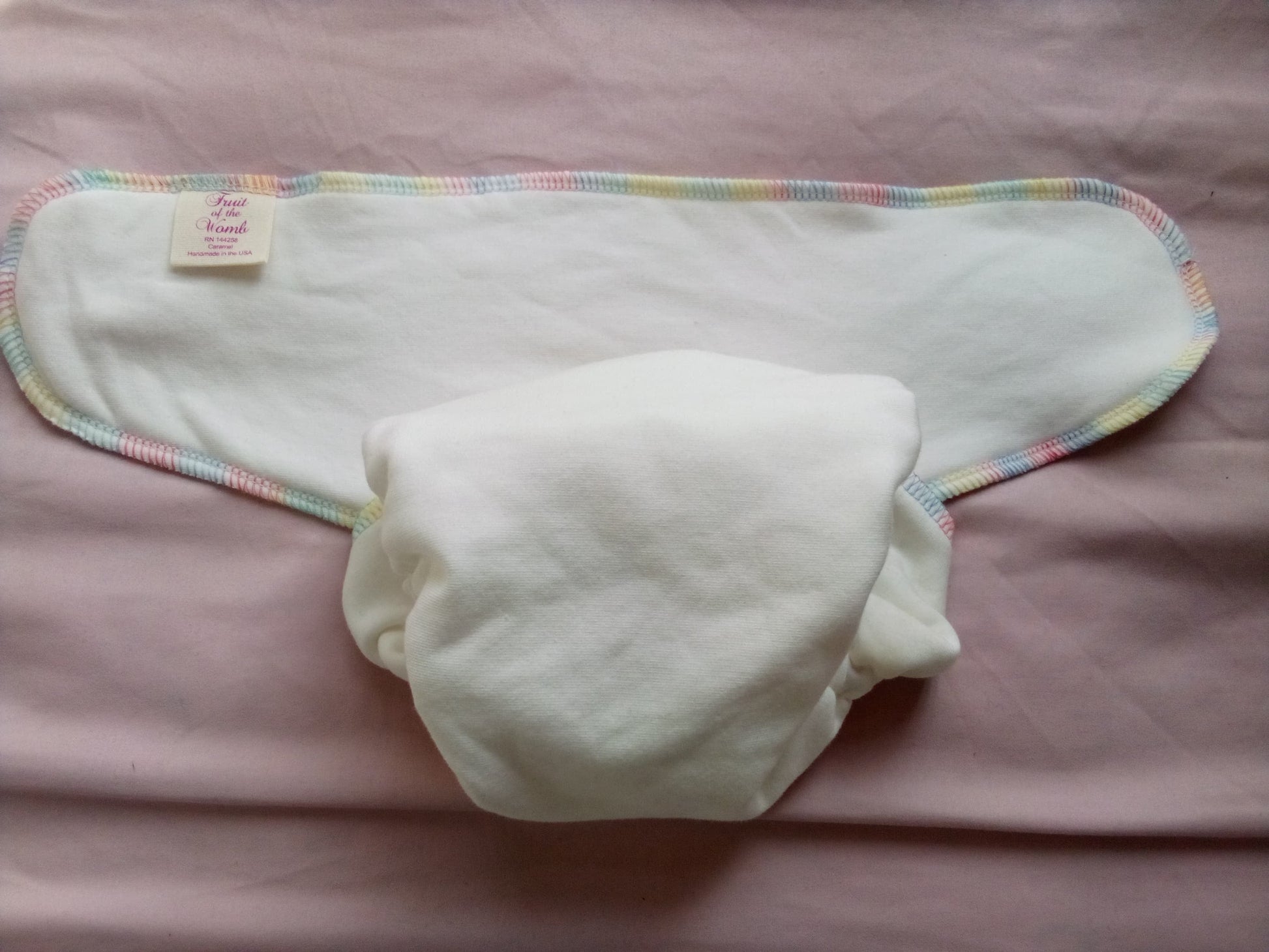 Flex-Fit Winged Perfect fit Preflat (WPFP) by Fruit of the Womb Diapers, product view 5