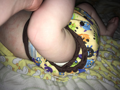 Peppermint Twist flats by Fruit of the Womb Diapers, product view 2