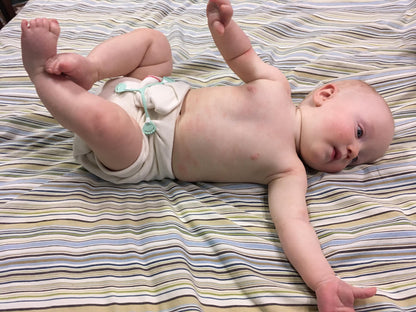 Peppermint Twist flats by Fruit of the Womb Diapers, product view 3