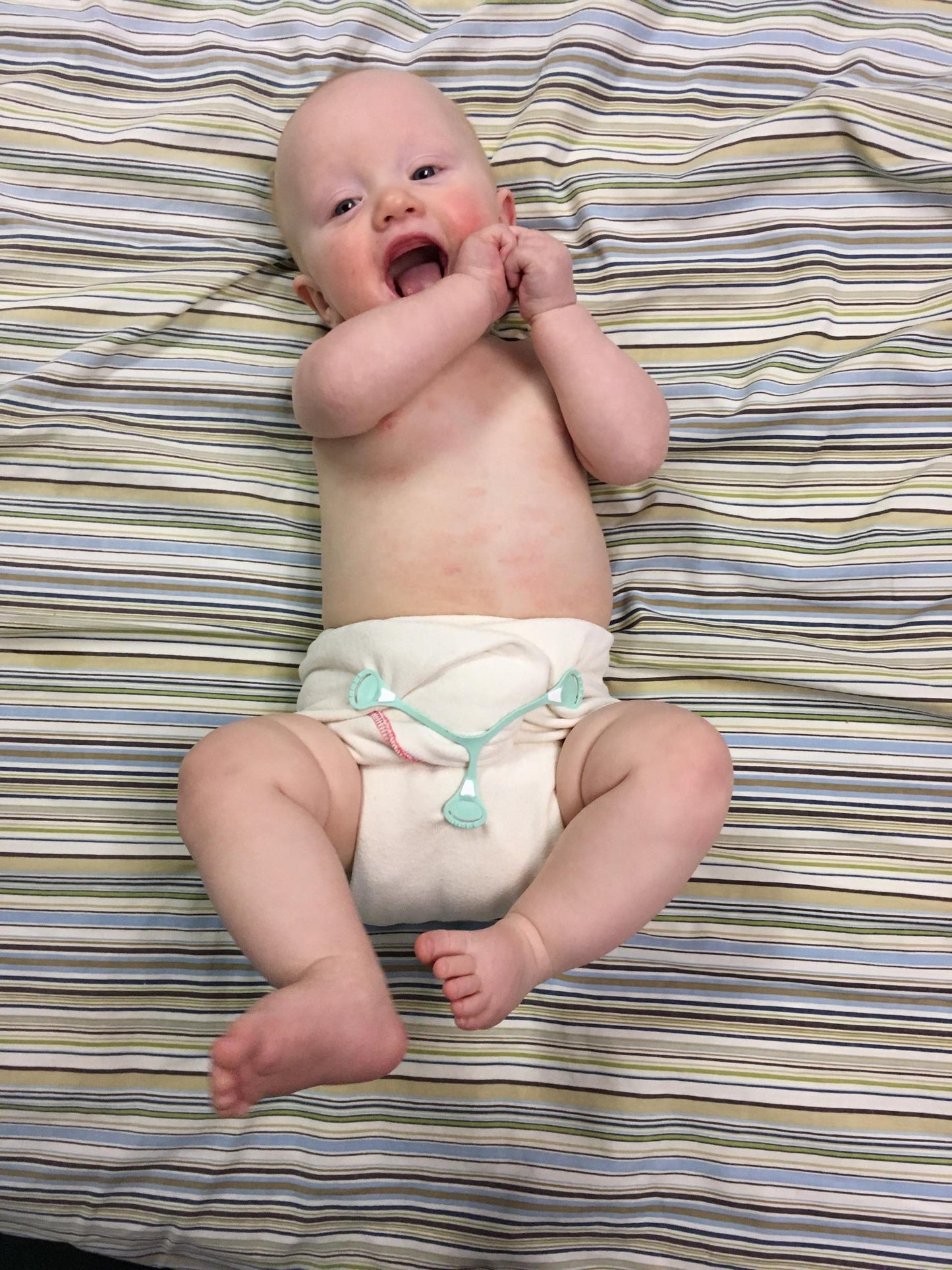 Peppermint Twist flats by Fruit of the Womb Diapers, product view 5