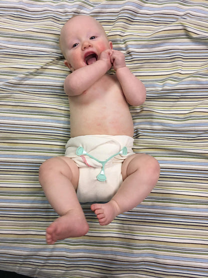 Peppermint Twist flats by Fruit of the Womb Diapers, product view 5