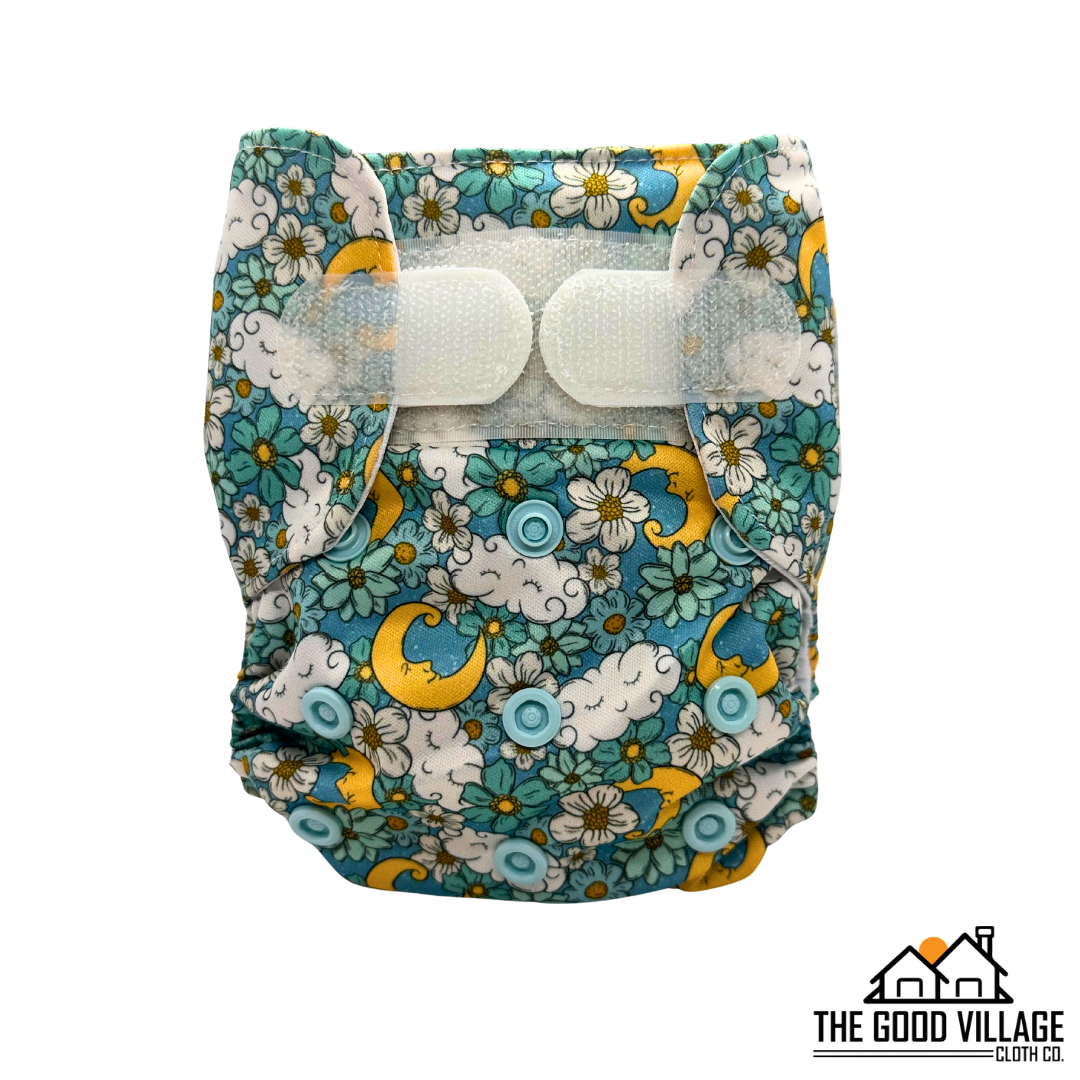 Newborn All-in-One Diaper | Dreamweaver by The Good Village Cloth Co.