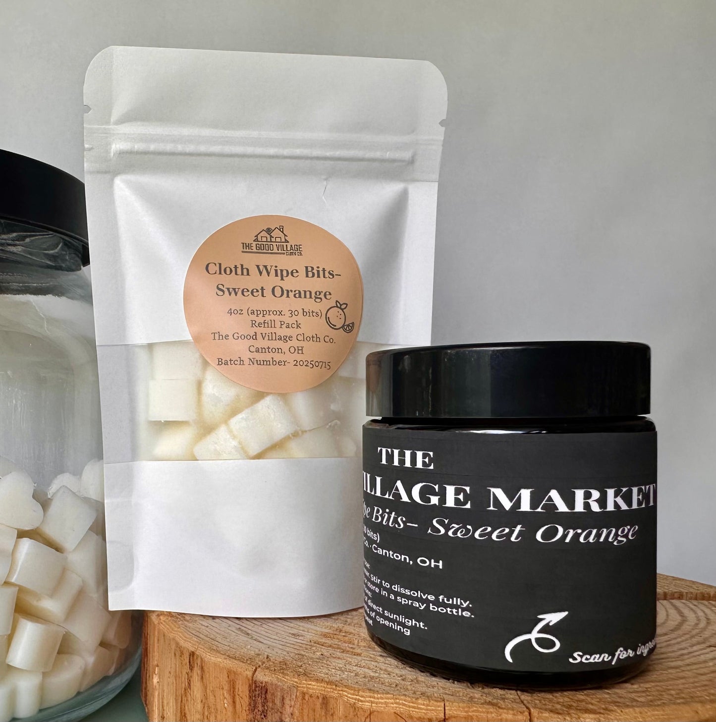 Cloth Wipe Bits by The Good Village Cloth Co., product view 10