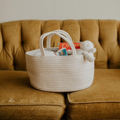 Rope Diaper Caddy by Parker Baby Co., product view 5