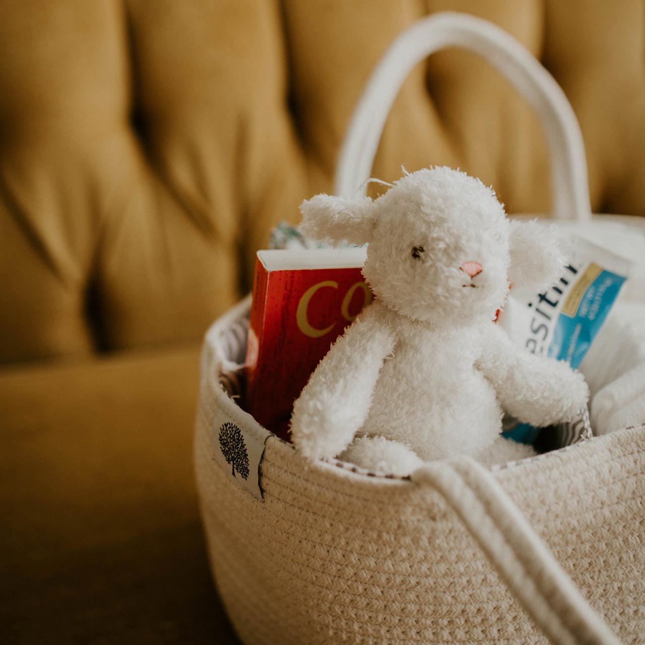 Rope Diaper Caddy by Parker Baby Co., product view 7