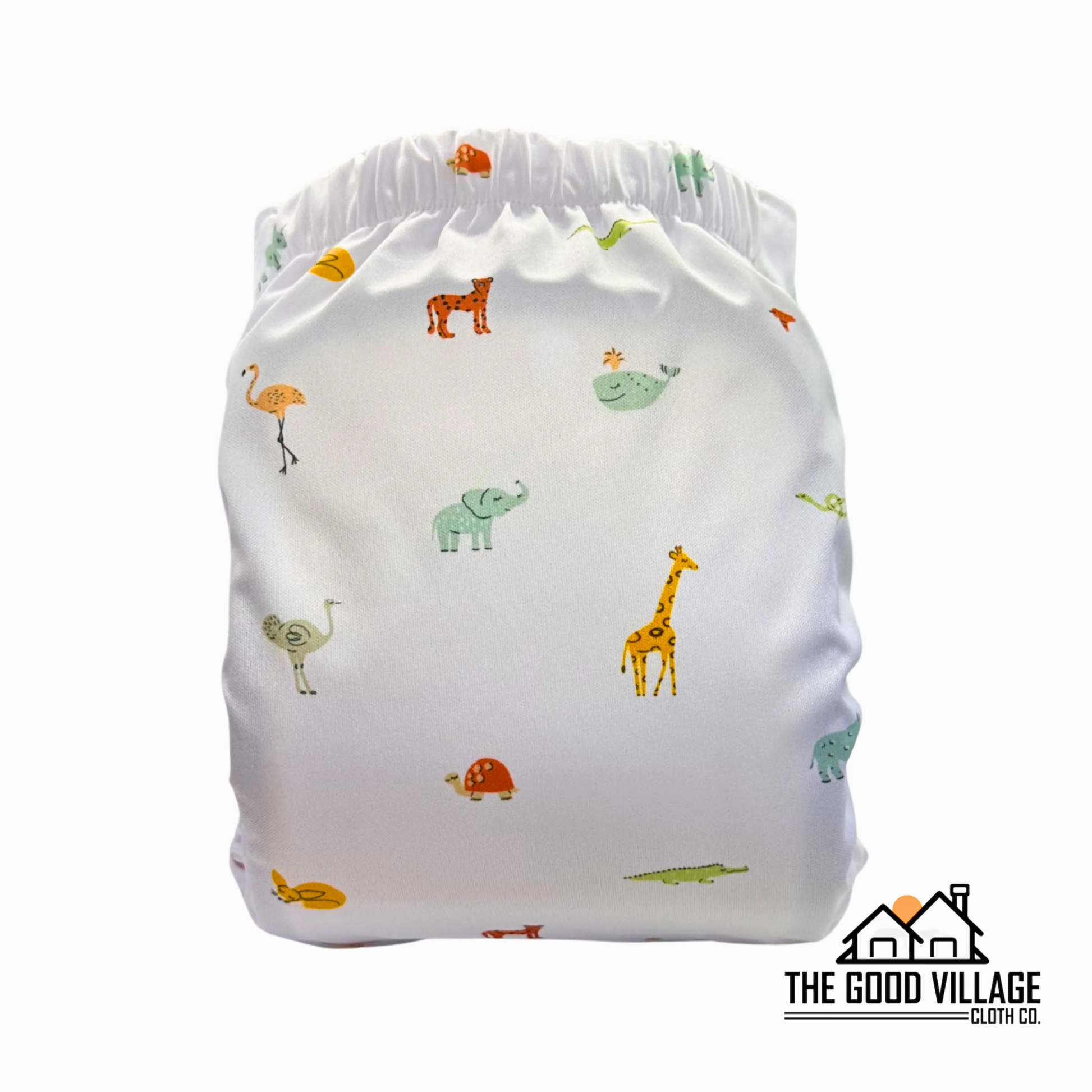 One Size Pocket Diaper - Wild Bunch by The Good Village Cloth Co., product view 2