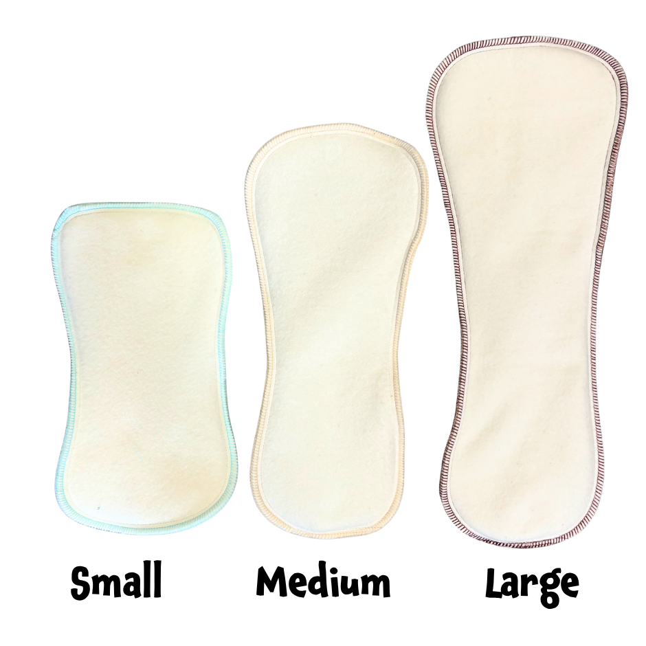Snap-in Pads for All-in-Two Diaper Covers by Flappy-Nappies, product view 10