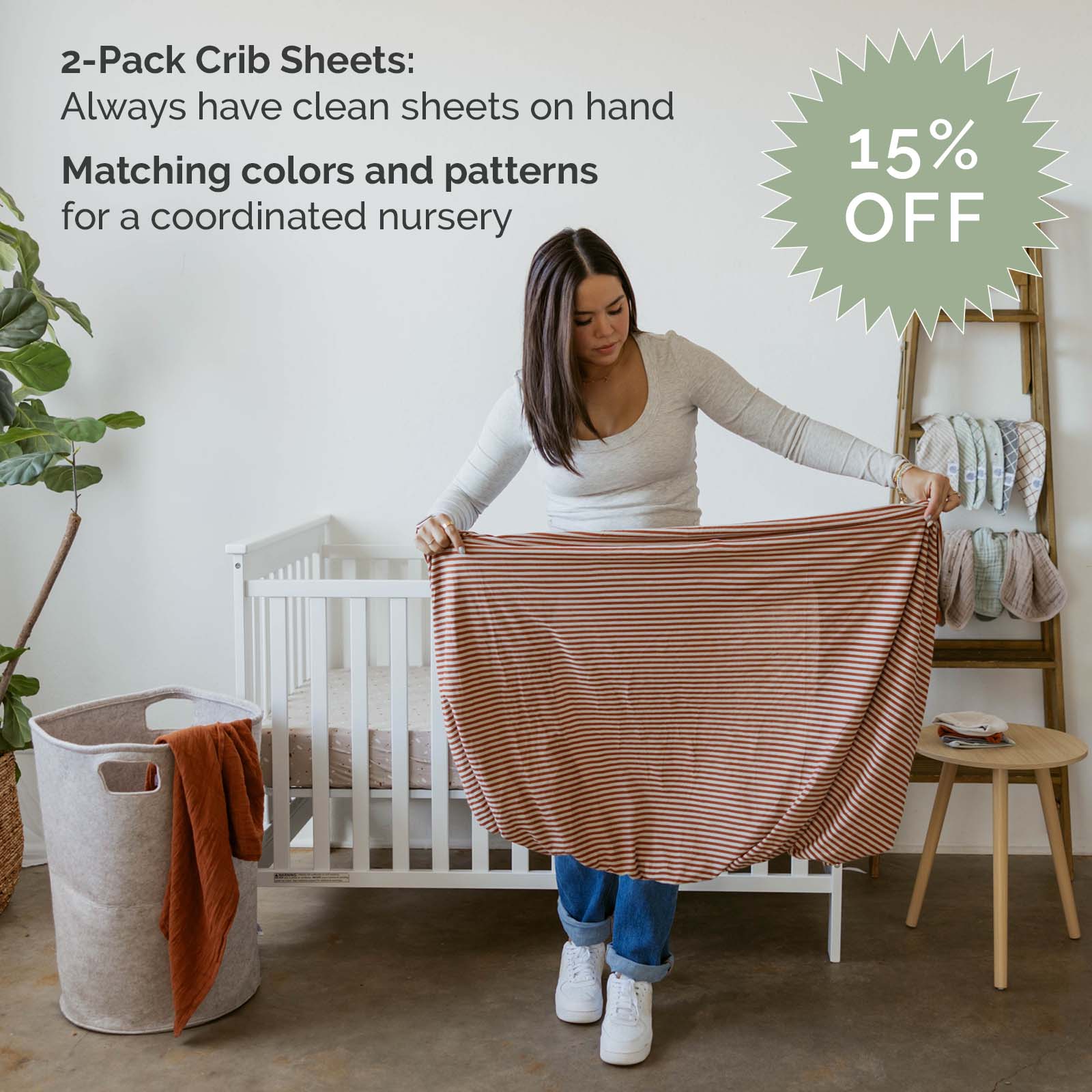 Crib Sheets by Parker Baby Co., product view 43