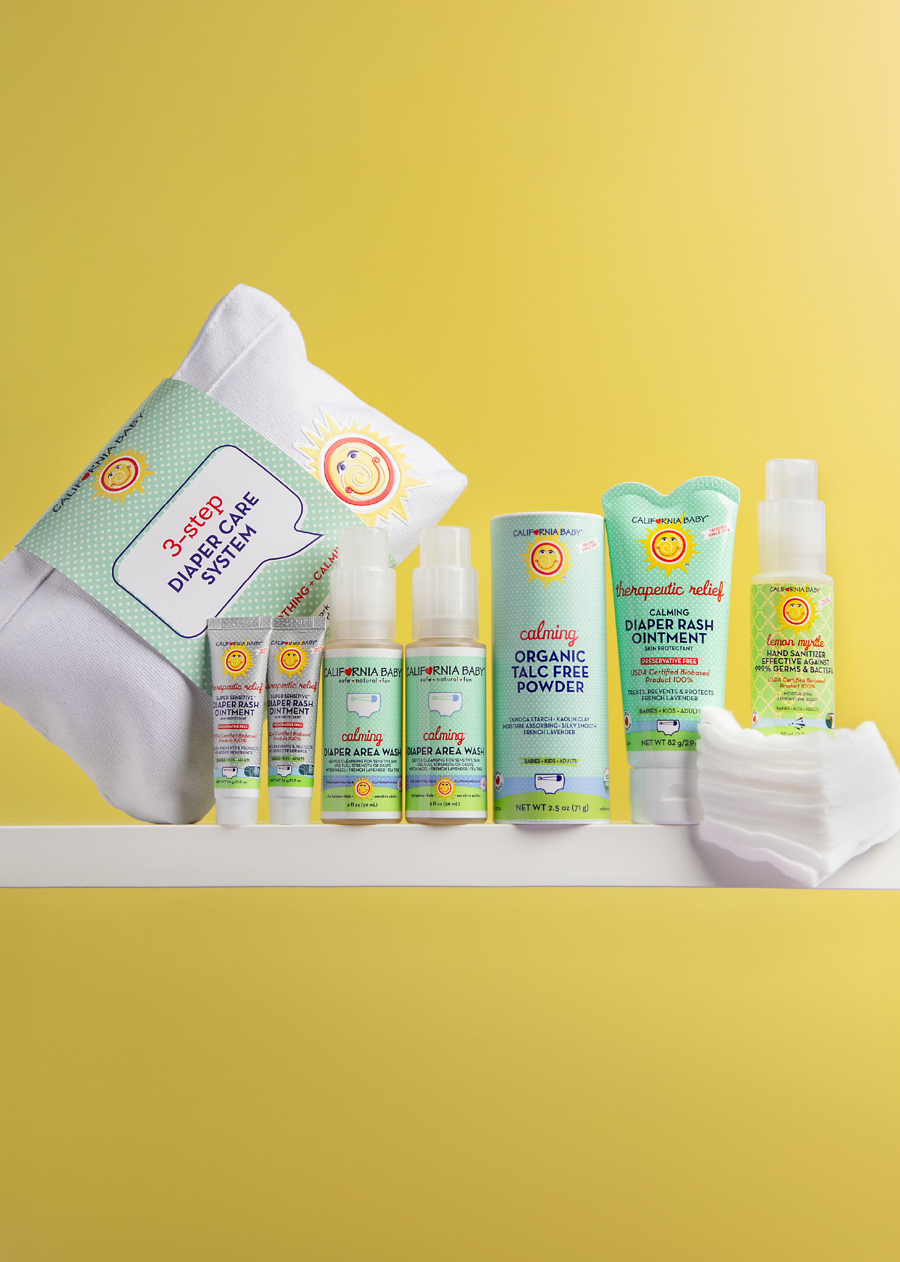 Calming™ 3-Step Diaper Care Kit by California Baby, product view 6
