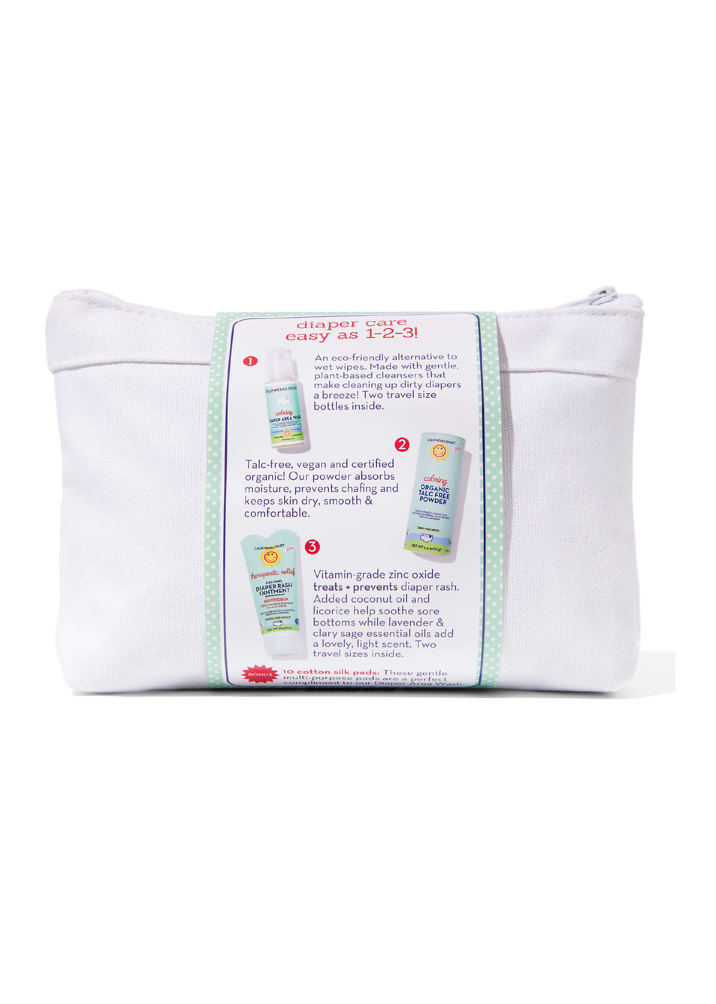 Calming™ 3-Step Diaper Care Kit by California Baby, product view 3