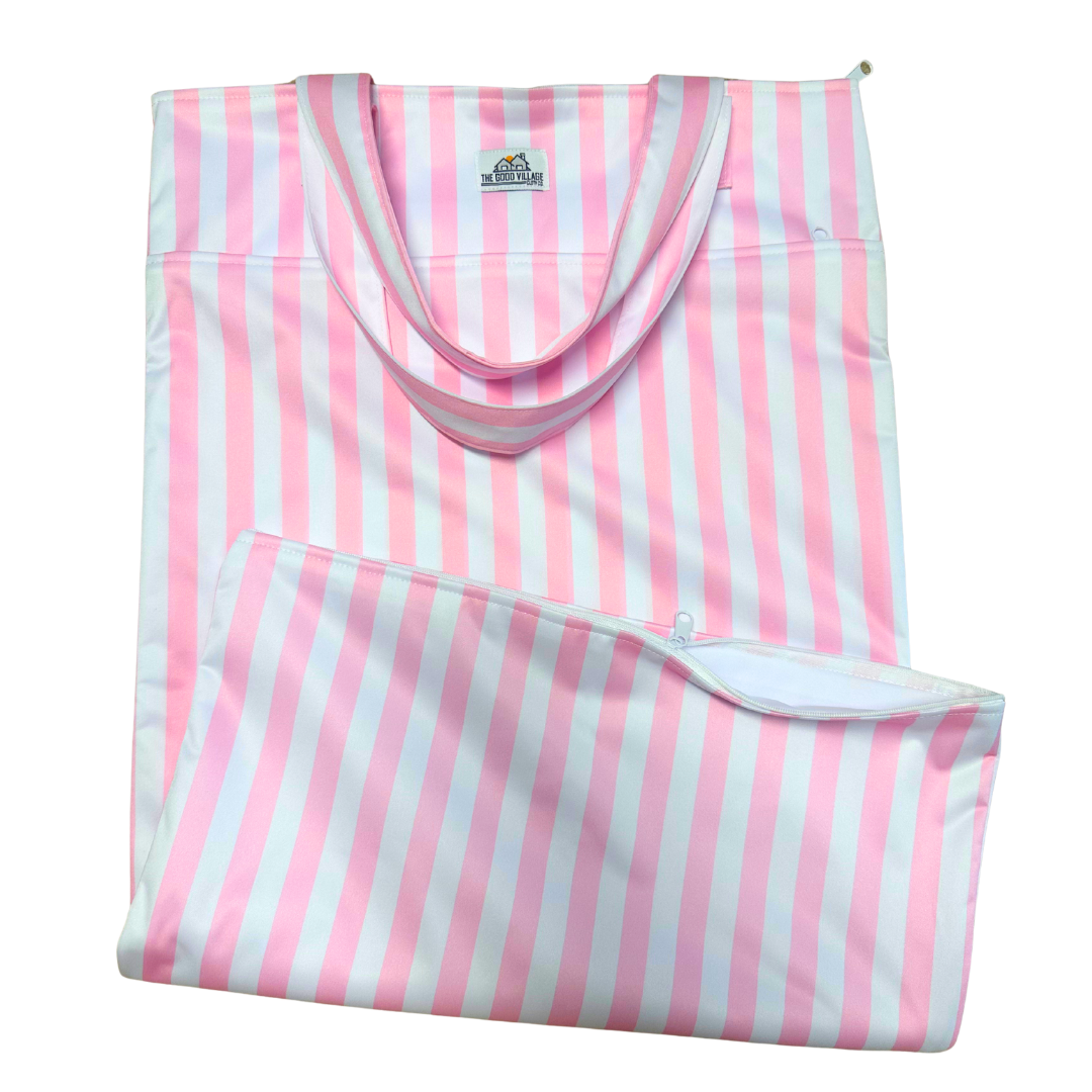Large Hanging Wetbag | Blush Breeze by The Good Village Cloth Co.