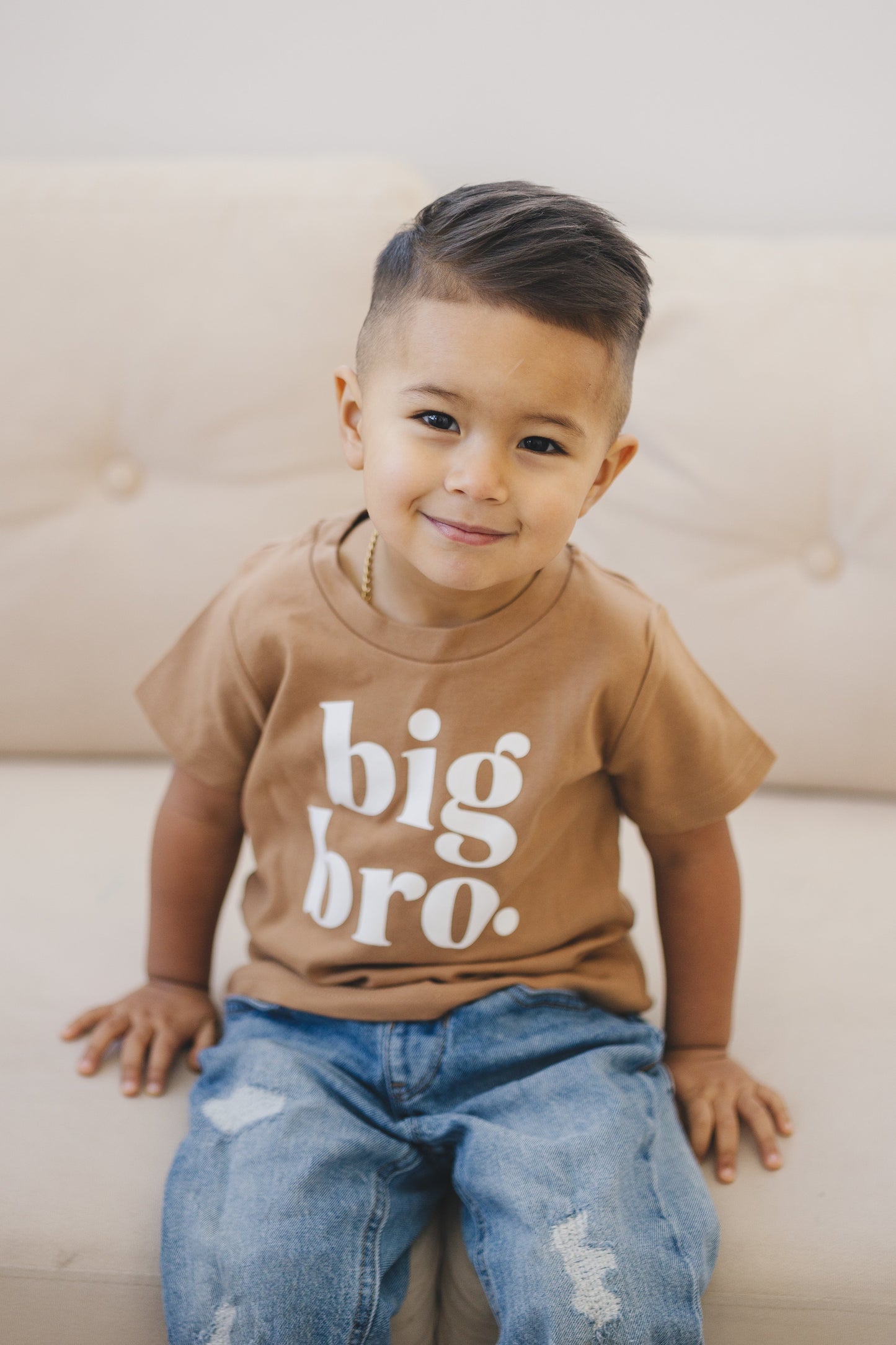 Big Bro Organic Cotton T-Shirt - more colors by Little Joy Co., product view 2