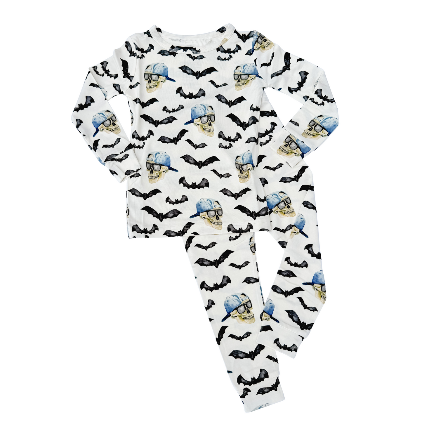 Spooky Bro 2pc Bamboo Pajamas by Little Joy Co., product view 14