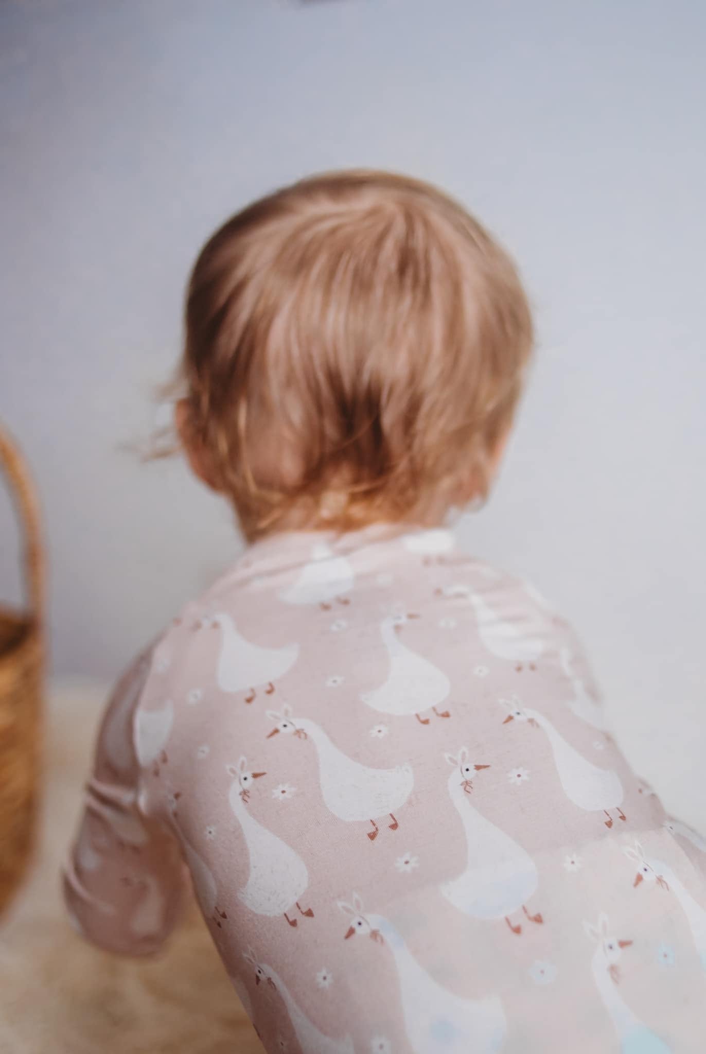 Silly Goose on the Loose Bamboo Zippy Romper by Little Joy Co., product view 26