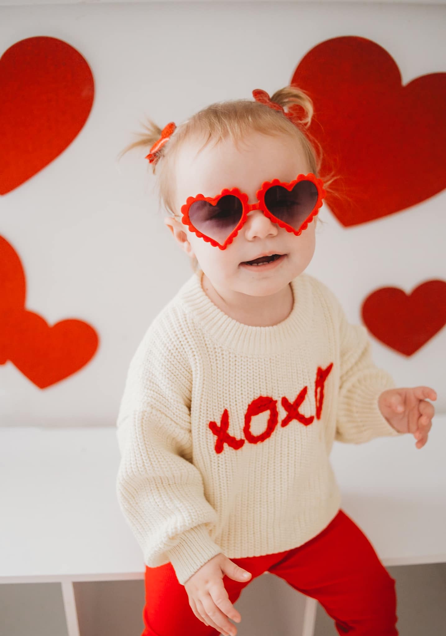XOXO Hand Embroidered Sweater by Little Joy Co., product view 5