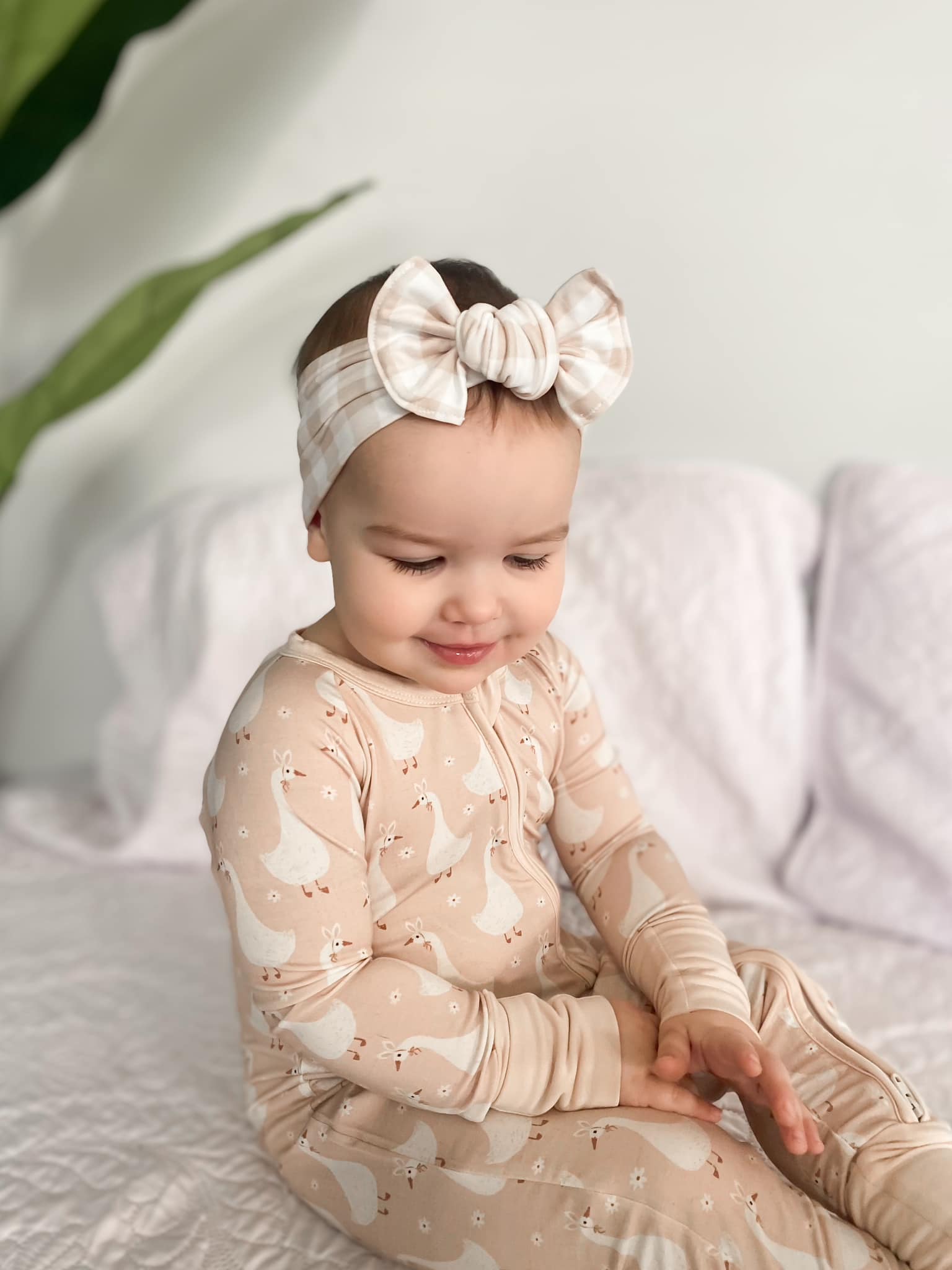 Silly Goose on the Loose Bamboo Zippy Romper by Little Joy Co., product view 22