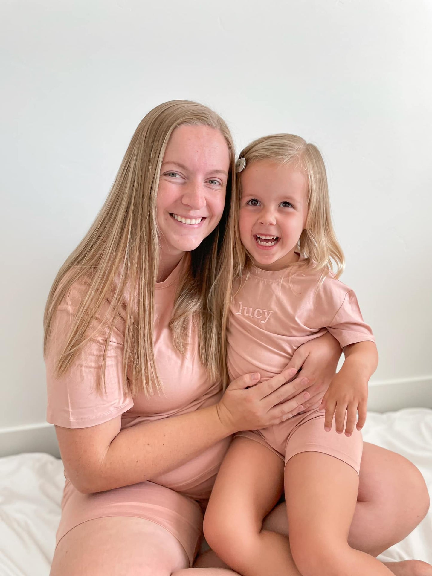 Bamboo Tee & Bike Shorts - sold as separates by Little Joy Co., product view 8