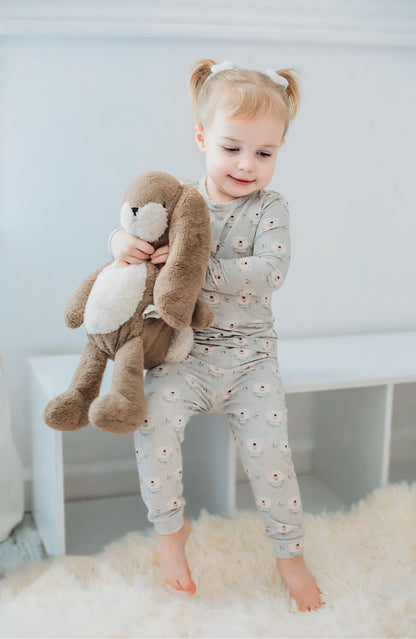 Polar Bear 2pc Bamboo Pajamas by Little Joy Co., product view 11