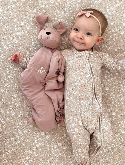 Cuddle Pup Bamboo Puppy Lovey by Little Joy Co., product view 5