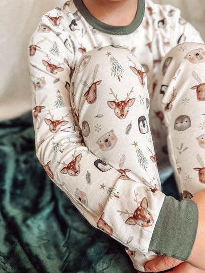 North Pole Pals 2pc Bamboo Pajamas by Little Joy Co., product view 11