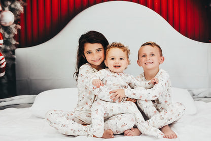 Santa Paws 2pc Bamboo Pajamas by Little Joy Co., product view 5