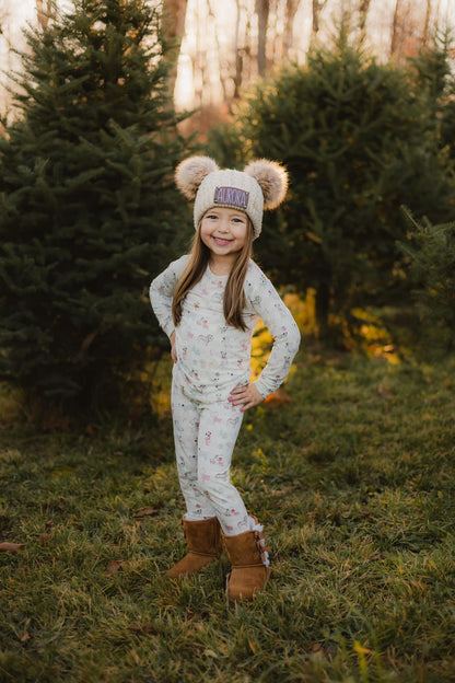 Santa Paws 2pc Bamboo Pajamas by Little Joy Co., product view 7